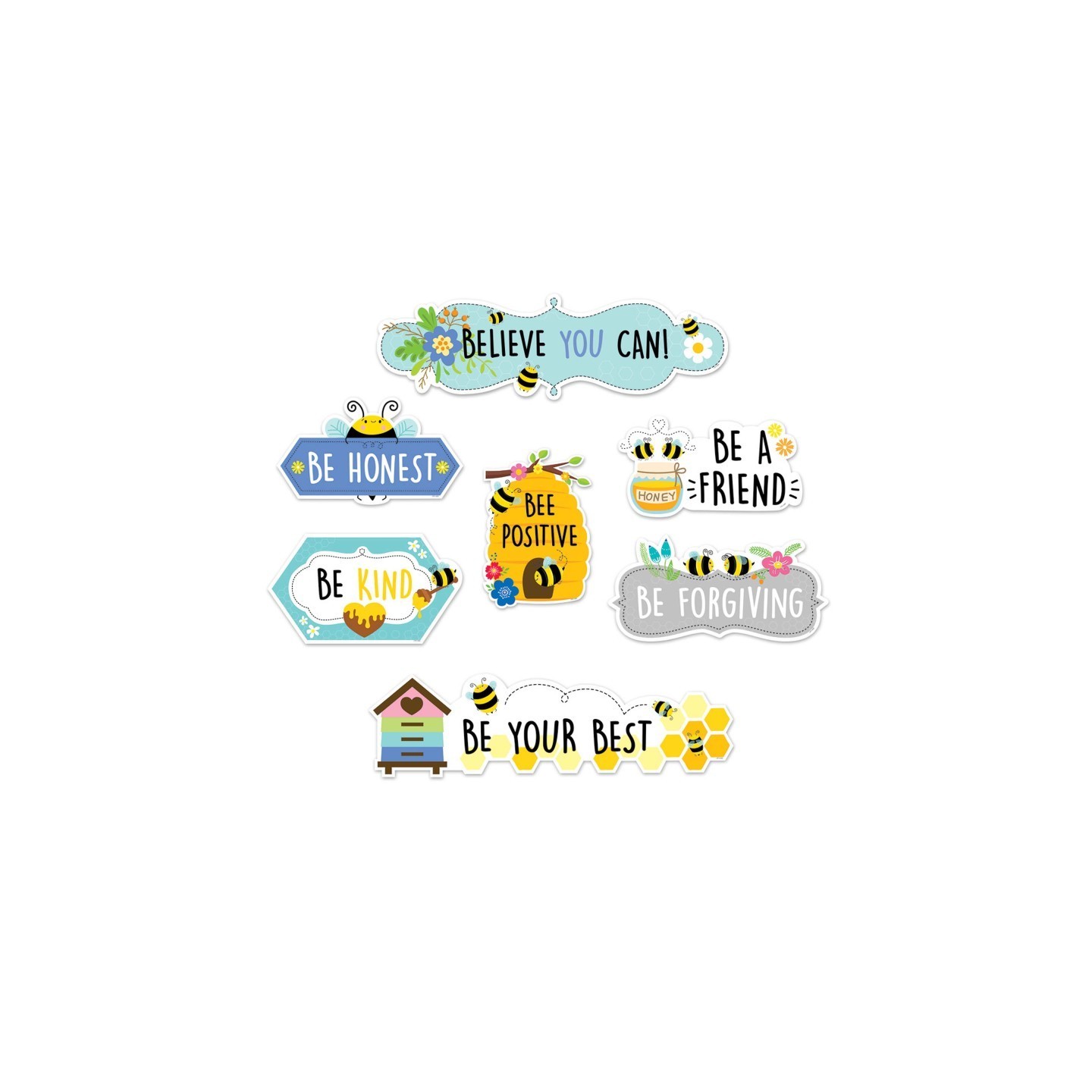 Creative Teaching Press® Busy Bees Positive Mini Bulletin Board Set