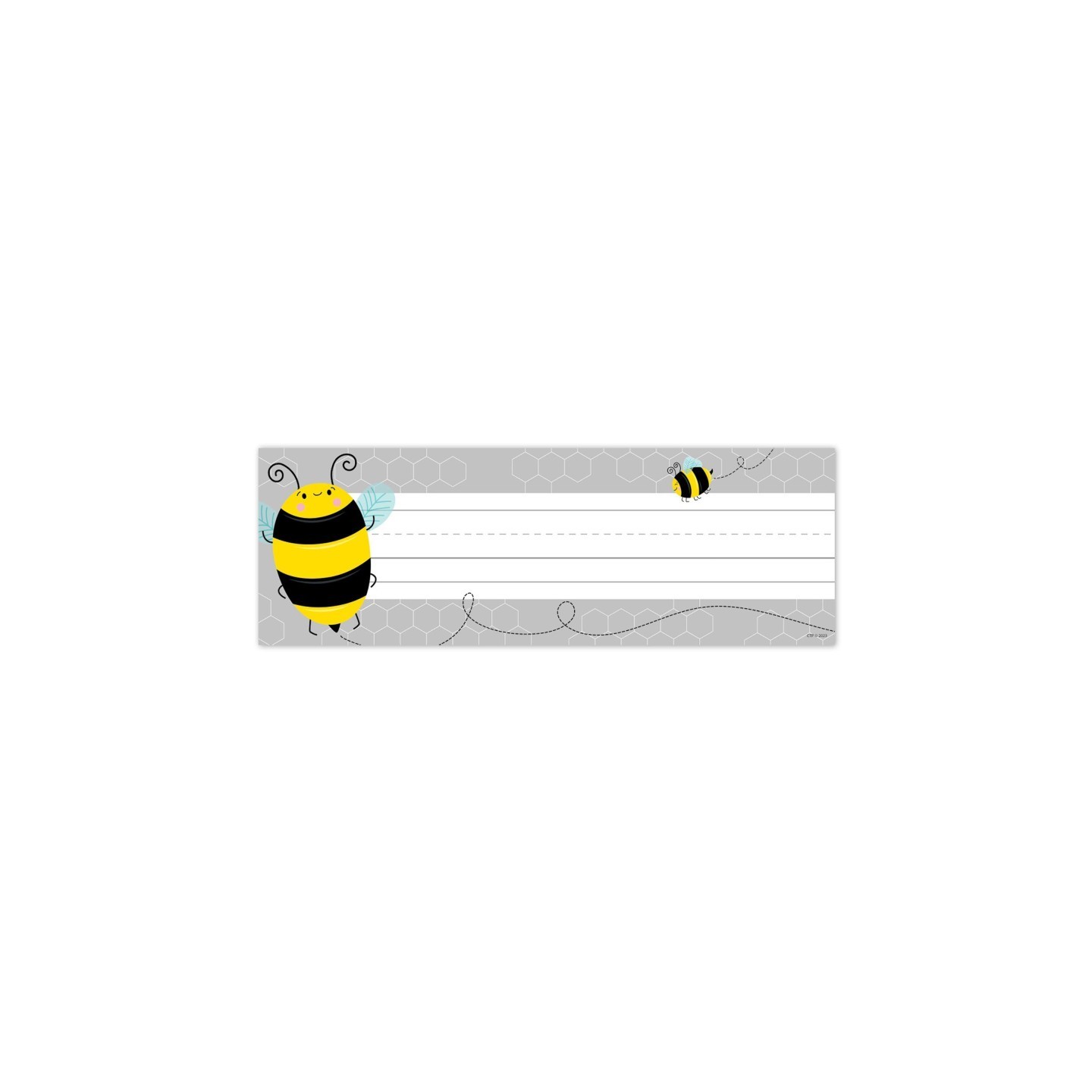 Creative Teaching Press® Busy Bees Name Plates, 9-1/4" x 3-1/4", Pack of 36