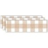 Creative Teaching Press® Krafty Pop Kraft Buffalo Check EZ Border, 48 Feet Per Pack, 3 Packs
