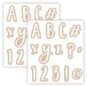 Creative Teaching Press® Krafty Pop Designer Letters, 212 Pieces Per Pack, 2 Packs