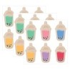 Creative Teaching Press® Krafty Pop! Boba Cups 6" Designer Cut-Outs, 36 Per Pack, 3 Packs