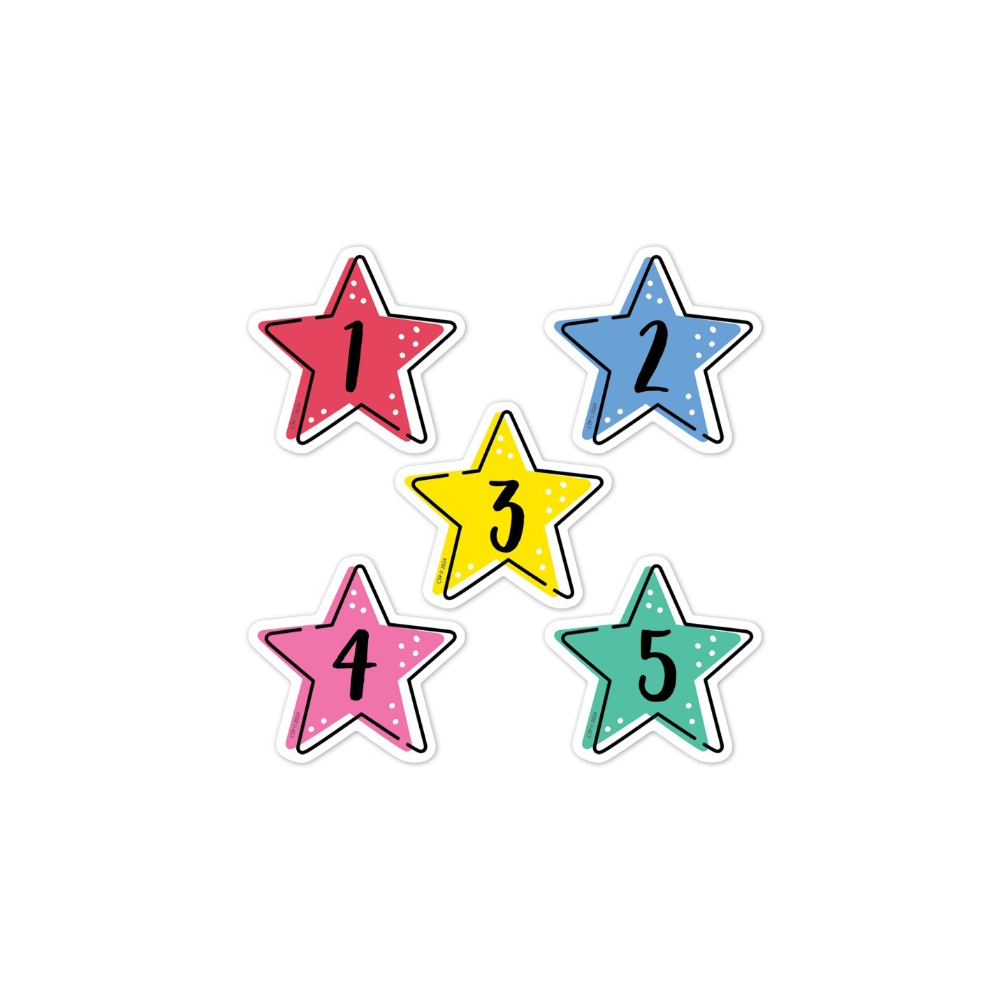 Creative Teaching Press® Star Bright Calendar Days Top Classroom Decorating Accents, Pack of 35