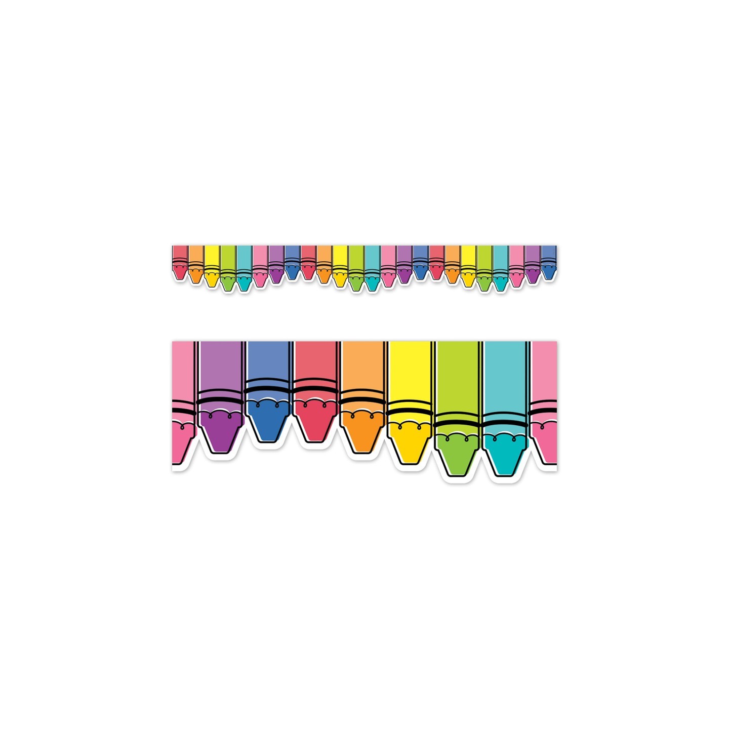 Creative Teaching Press® Core Decor Doodle Crayons EZ Border, 48 Feet