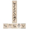 Creative Teaching Press® Black, White, and Wood Welcome Banner, 8" x 39"
