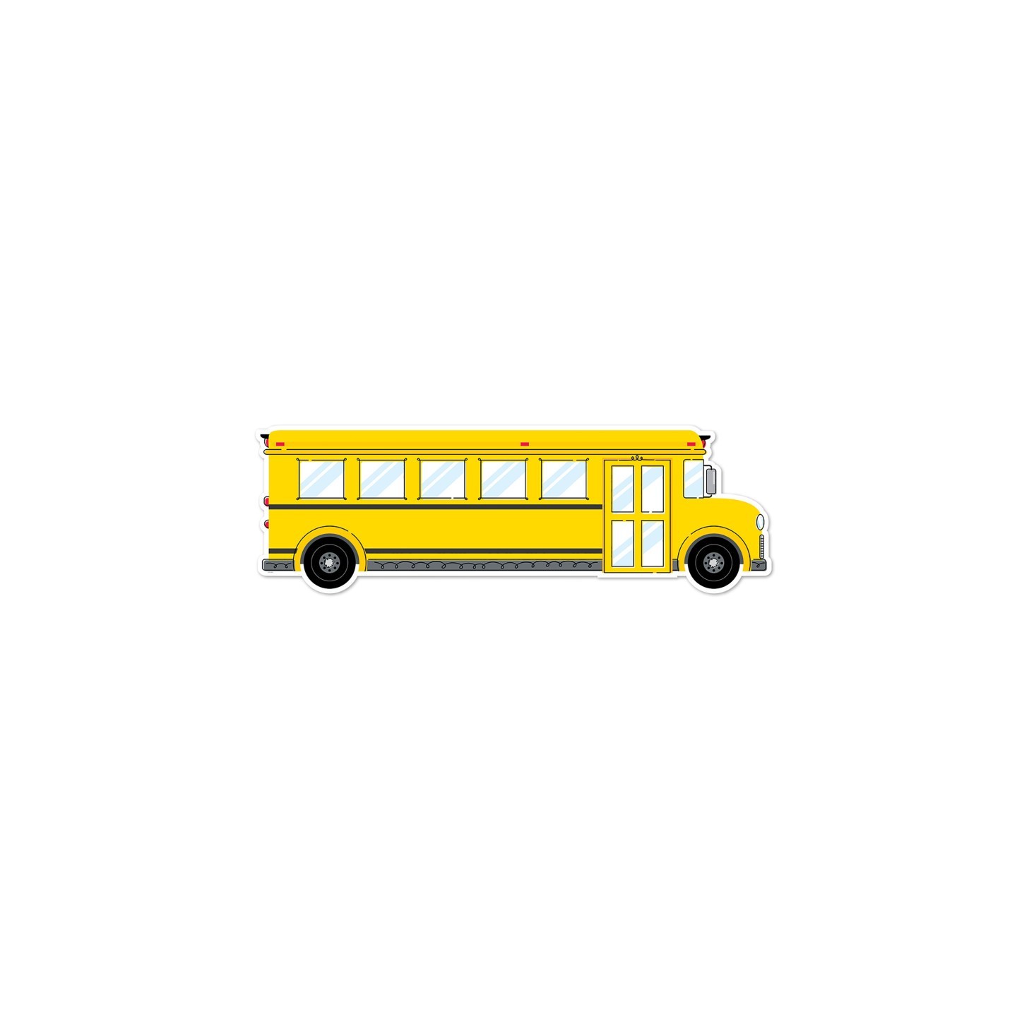 Creative Teaching Press® Core Decor School Bus Giant Banner, 65-3/8" x 21-1/4"