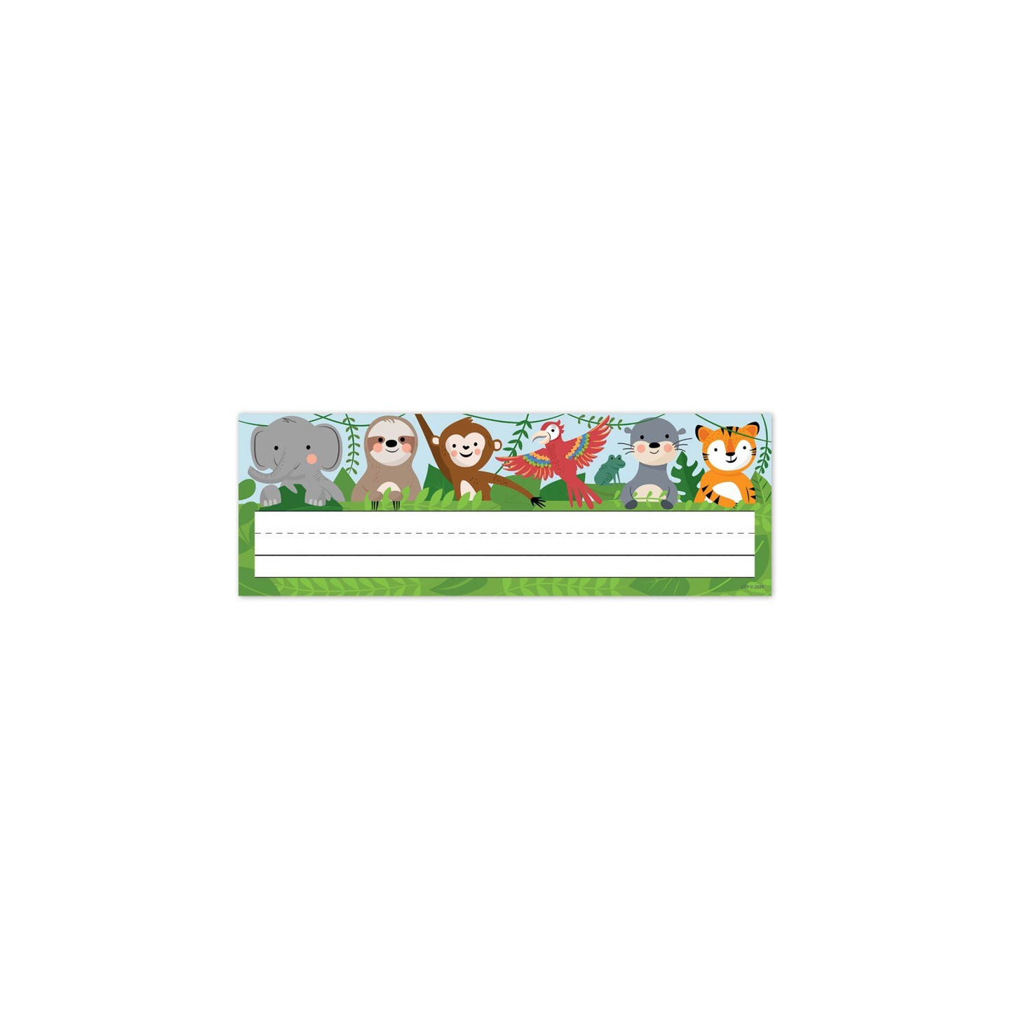 Creative Teaching Press® Jungle Friends Name Plates, Pack of 36