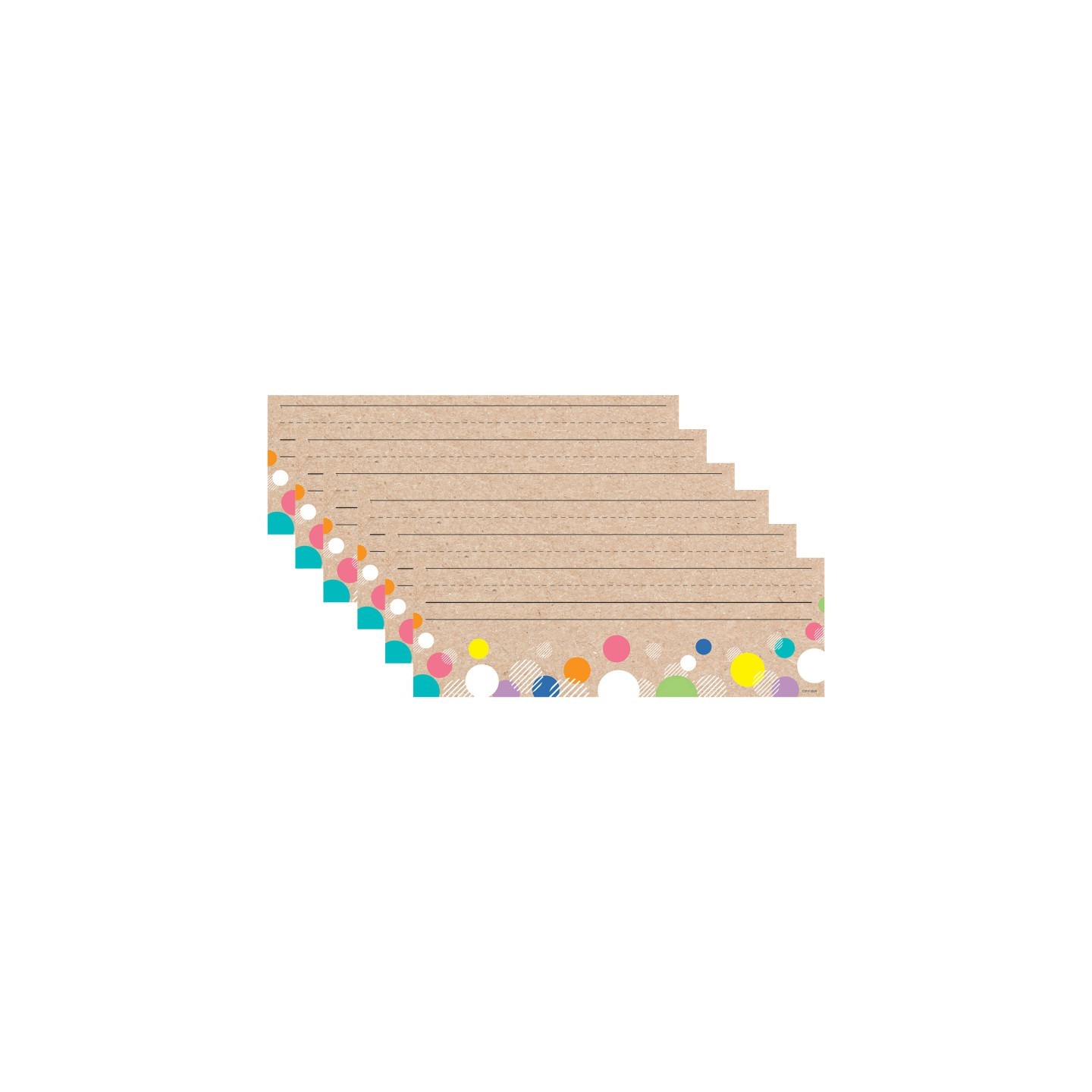 Creative Teaching Press® Krafty Pop! Colorful Kraft Bubbles Name Plates, 36 Per Pack, 6 Packs