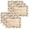 Creative Teaching Press® Core Decor Loop-de-Dots on Wood Labels, 36 Per Pack, 6 Packs