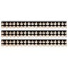 Creative Teaching Press® Core Decor Black and Wood Scallops EZ Border, 48 Feet Per Pack, 3 Packs
