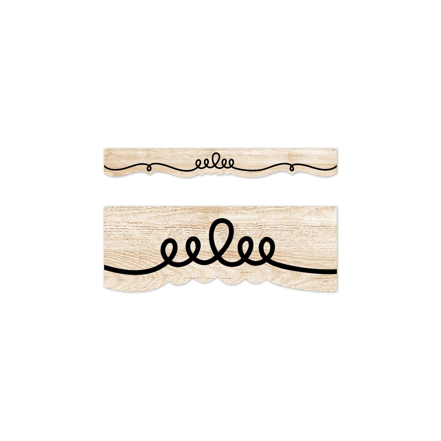 Creative Teaching Press® Core Decor Loop-de-Doodle on Wood EZ Border, 48 Feet