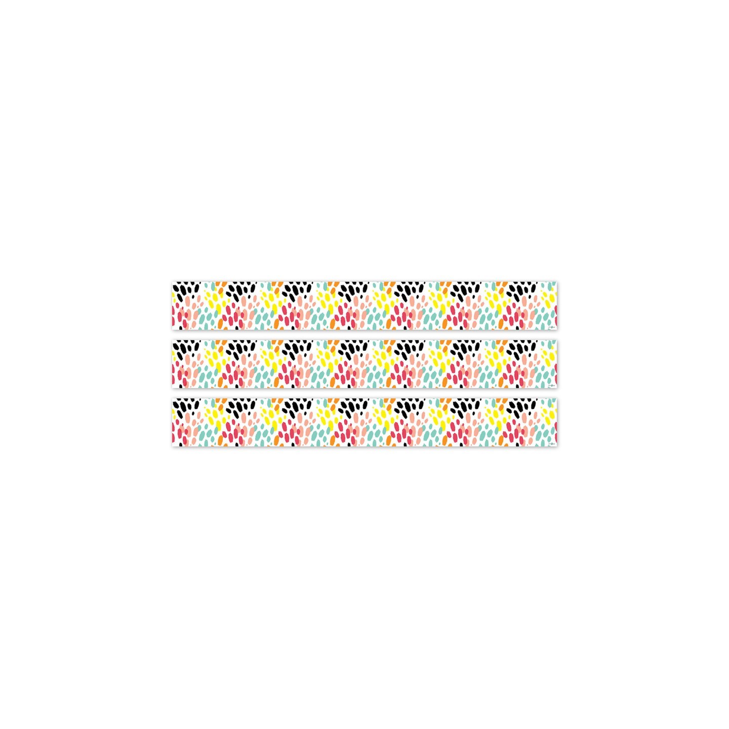 Creative Teaching Press® Jungle Friends Messy Tracks EZ Border, 48 Feet Per Pack, 3 Packs
