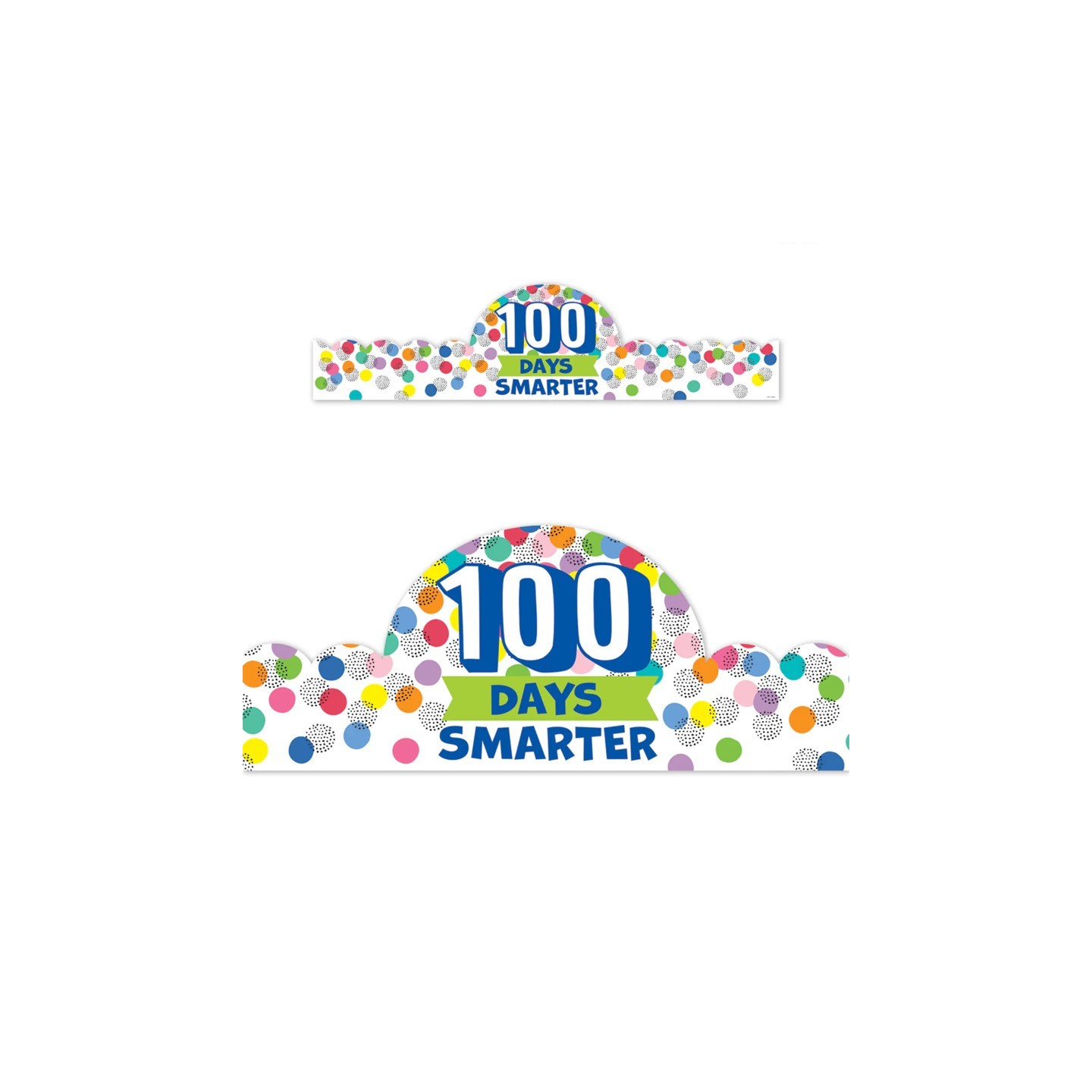 Creative Teaching Press® Core Decor Happy 100th Day Crowns, Pack of 30