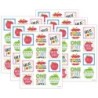 Creative Teaching Press® Apple Time Apple Reward Stickers, 60 Per Pack, 6 Packs