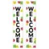 Creative Teaching Press® Apple Time Welcome 2-Sided Banner, 8" x 39", Pack of 2