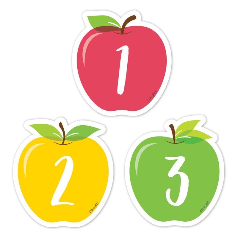 Creative Teaching Press® Apple Time Apples Calendar Days, 35 Pieces