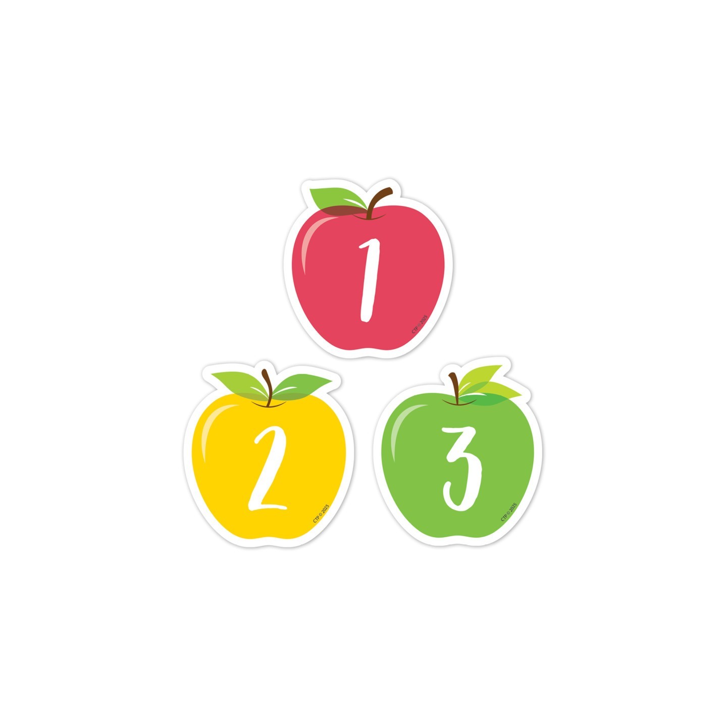 Creative Teaching Press® Apple Time Apples Calendar Days, 35 Pieces