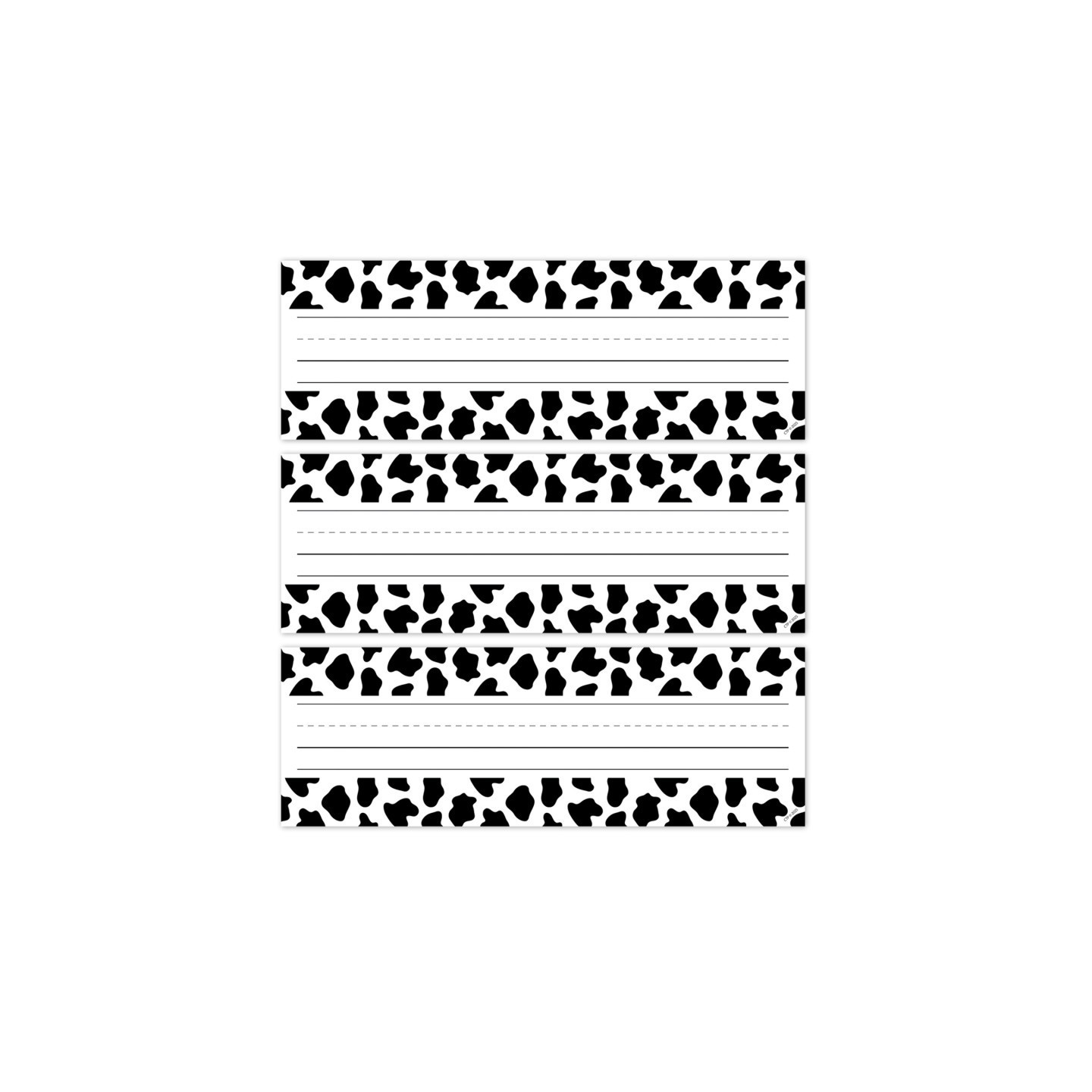 Creative Teaching Press® Farm Friends Cow Print Name Plates, 36 Per Pack, 3 Packs