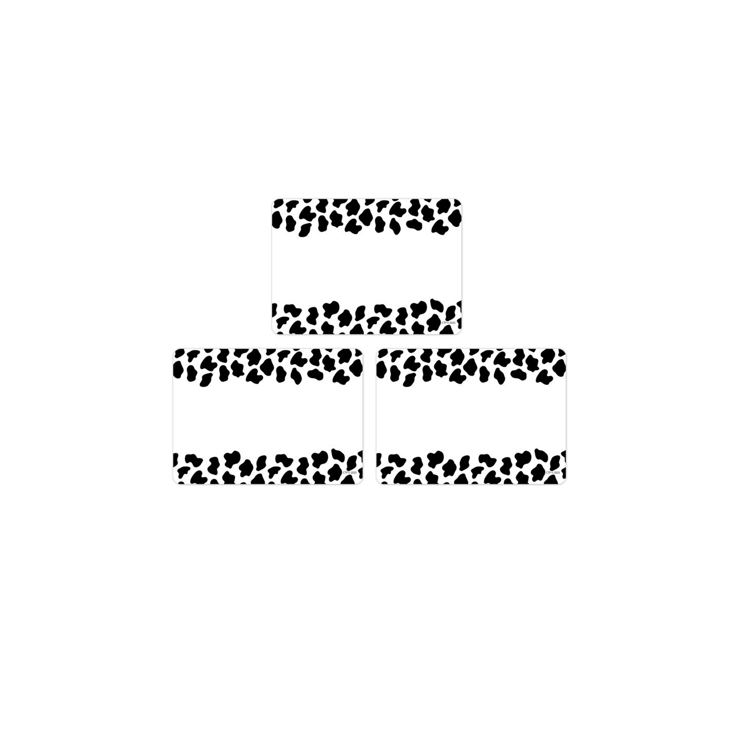 Creative Teaching Press® Farm Friends Cow Print Labels, 36 Per Pack, 3 Packs