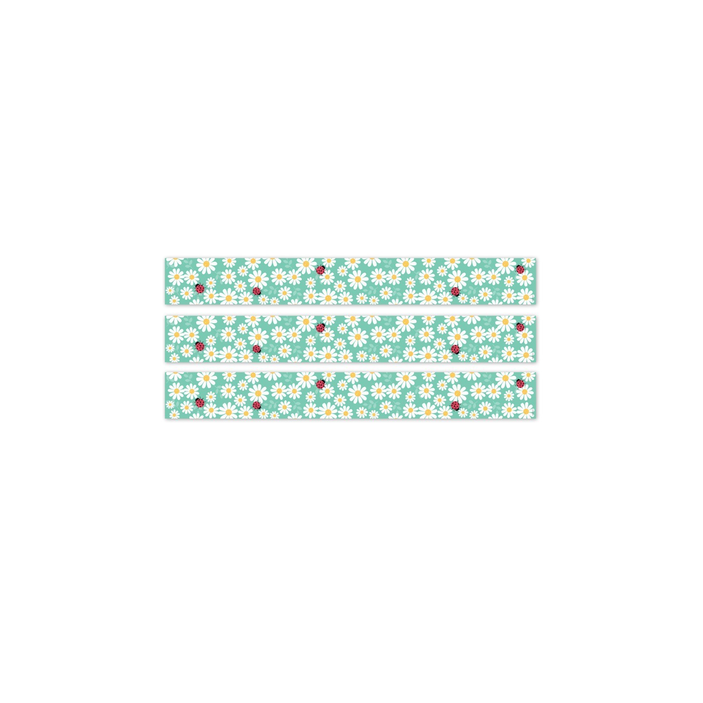 Creative Teaching Press® Core Decor Daisy Bug EZ Border, Bulletin Board Border, 48 Feet Per Pack, 3 Packs