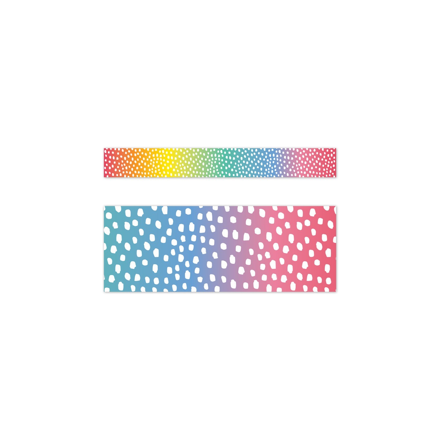 Creative Teaching Press® Core Decor Messy Dots on Rainbow EZ Border, Bulletin Board Border, 48 Feet