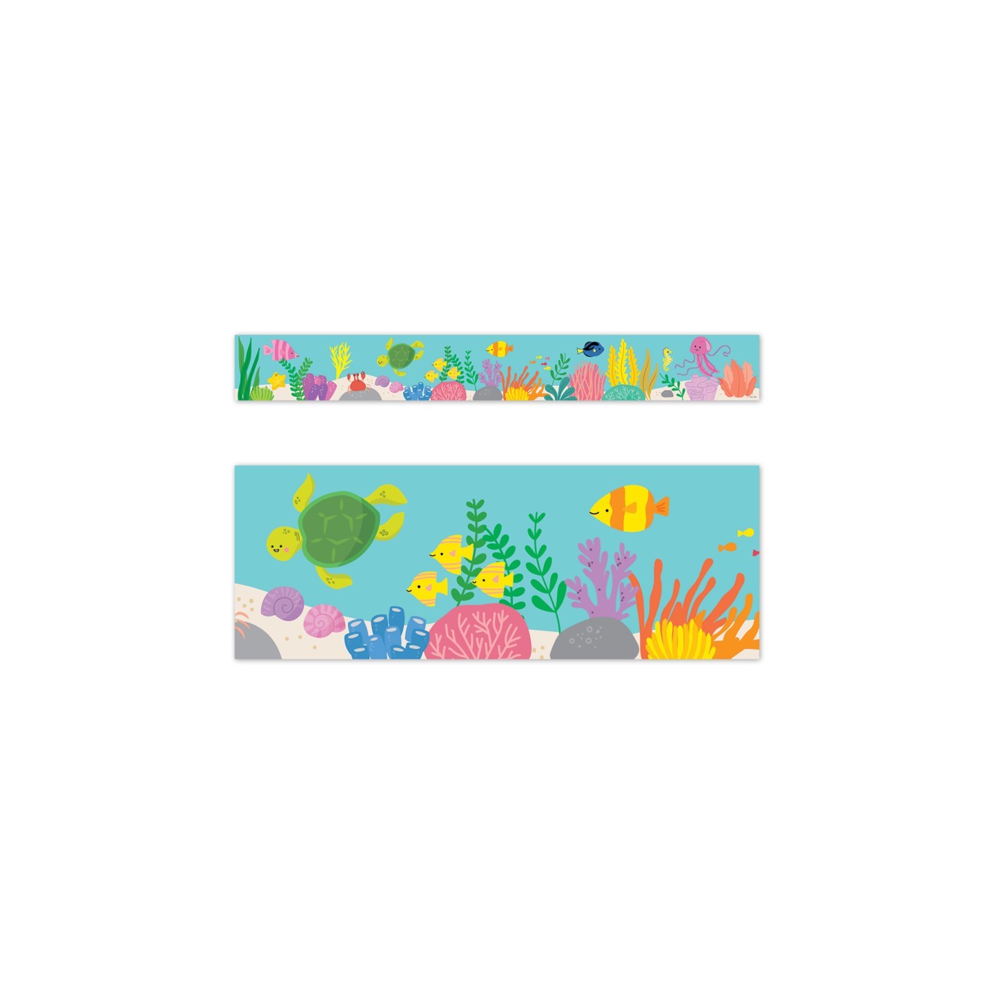 Creative Teaching Press® Sea Friends Under the Sea EZ Border, Bulletin Board Border, 48 Feet