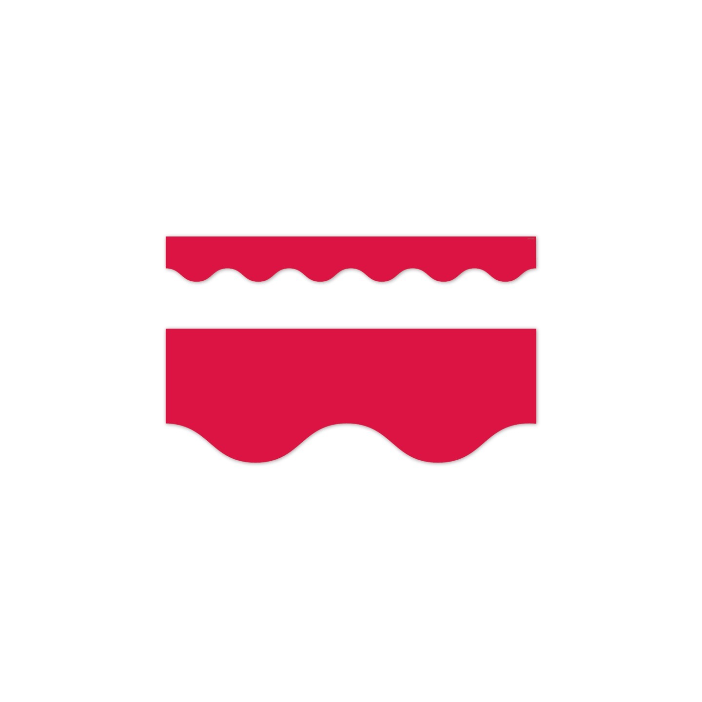 Creative Teaching Press® Core Decor Red Wavy EZ Border, Bulletin Board Border, 48 Feet