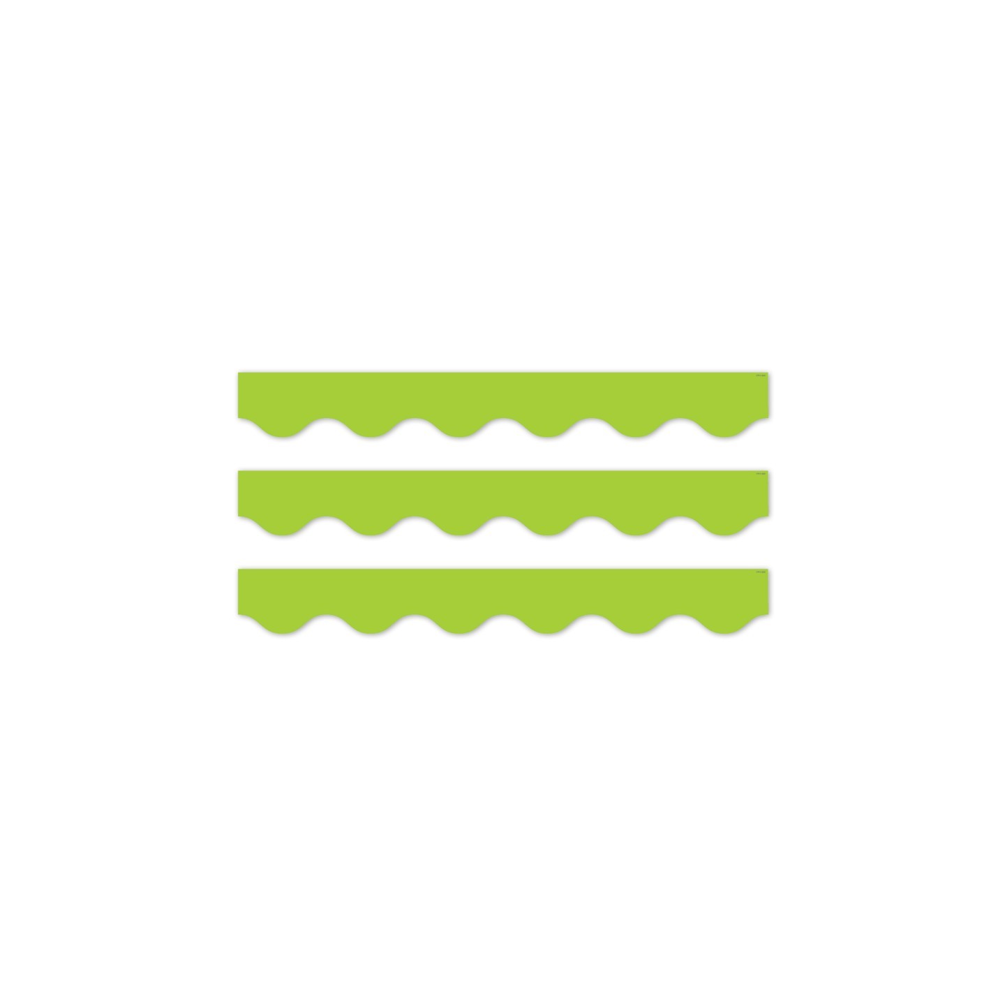 Creative Teaching Press® Core Decor Lime Wavy EZ Border, Bulletin Board Border, 48 Feet Per Pack, 3 Packs