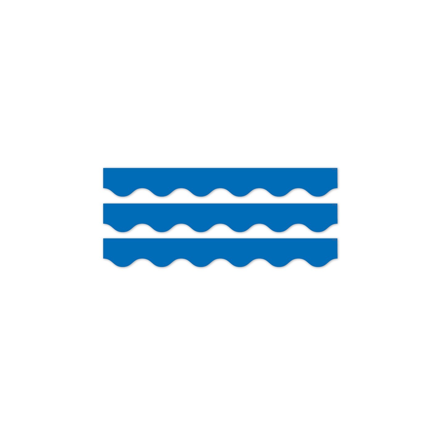 Creative Teaching Press® Core Decor Blue Wavy EZ Border, Bulletin Board Border, 48 Feet Per Pack, 3 Packs