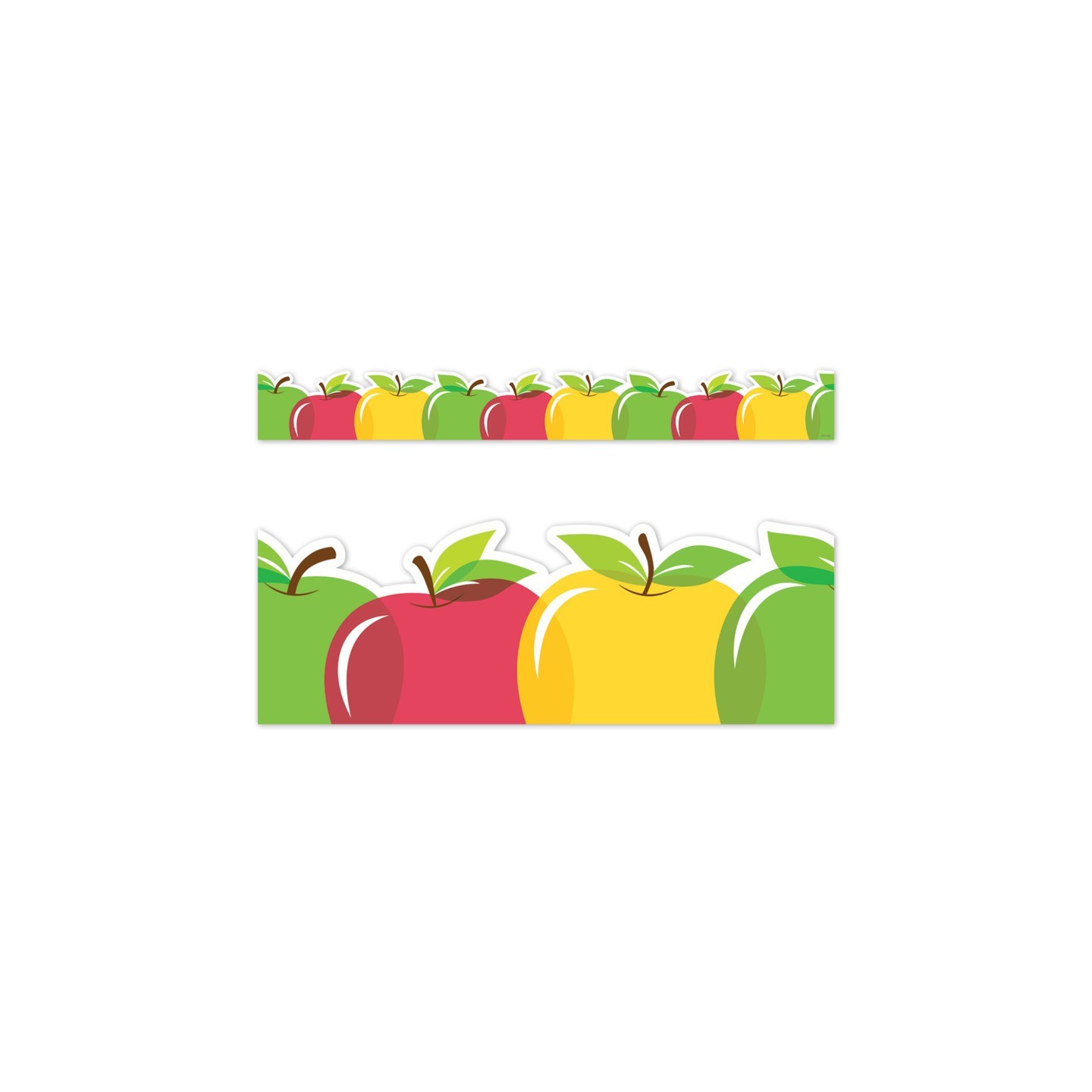 Creative Teaching Press® Apple Time Apples EZ Border, Bulletin Board Border, 48 Feet