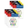 Creative Teaching Press® Hooray 100 Days! Ribbon Reward Badge, 36 Per Pack, 6 Packs