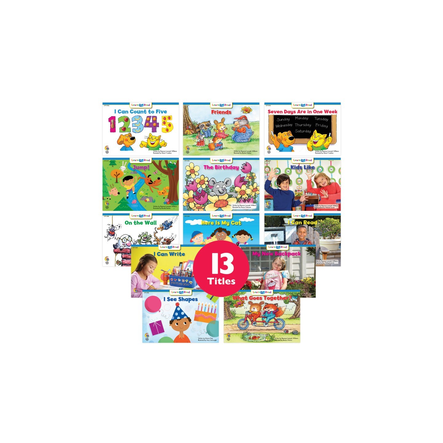 Creative Teaching Press® Learn to Read Variety Pack 3, Level C, 13 Titles