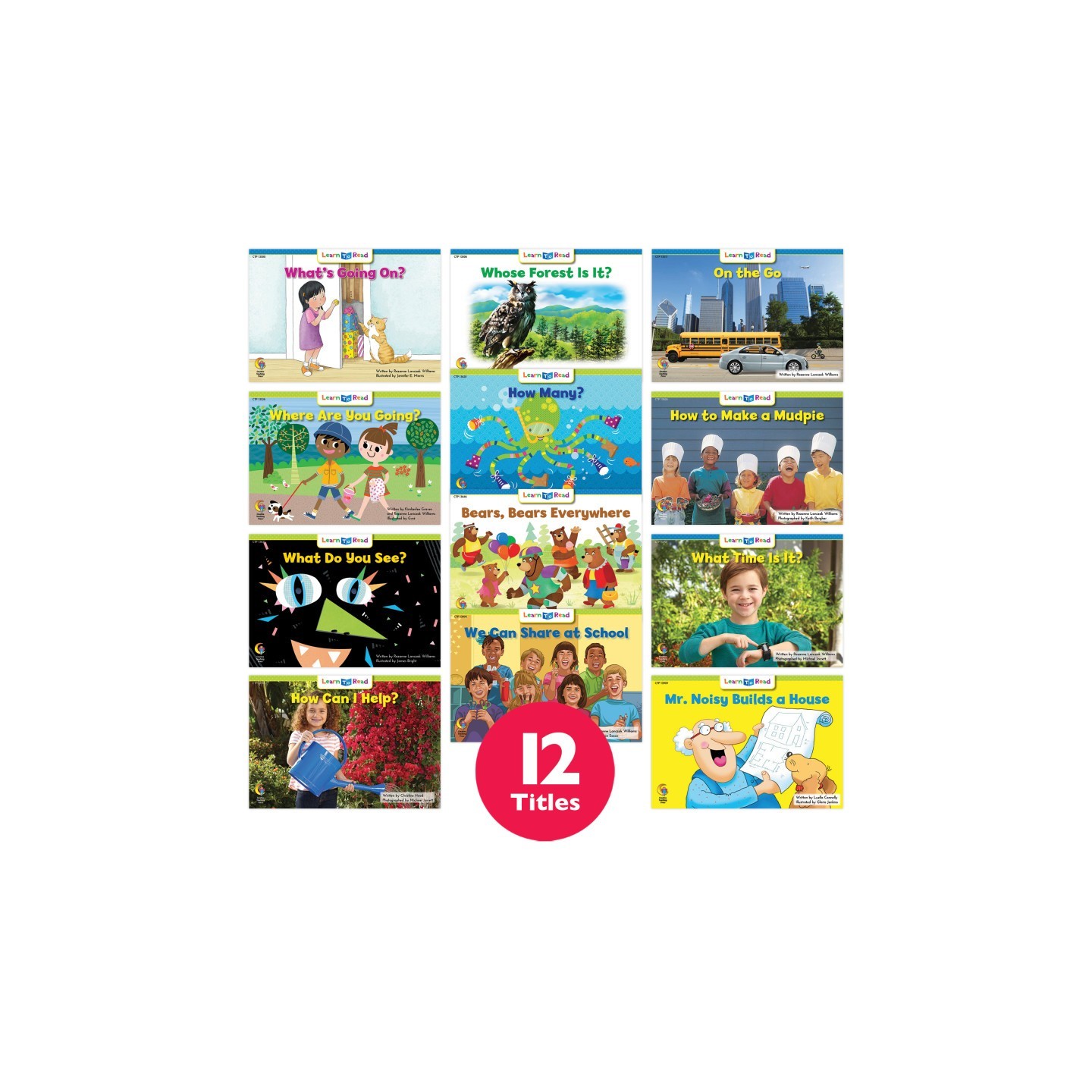 Creative Teaching Press® Learn to Read Variety Pack 5, Level C-D, 12 Titles