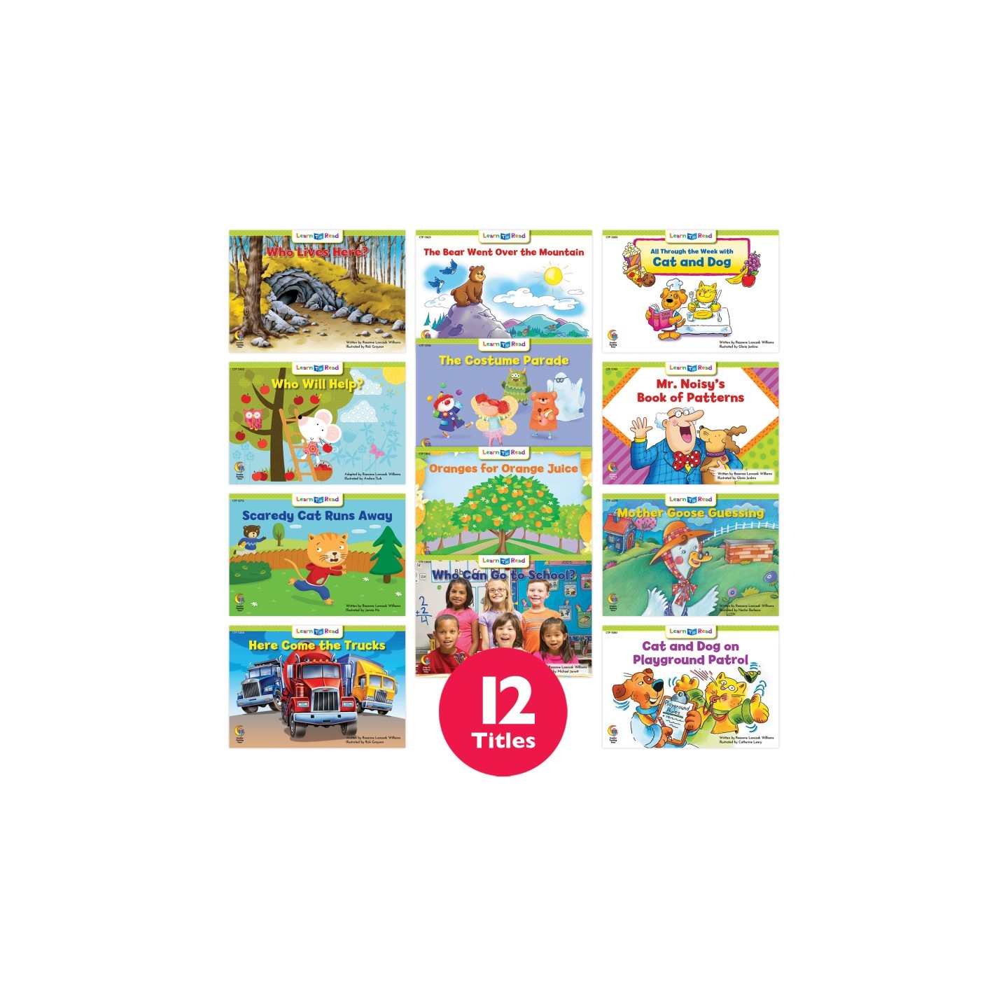 Creative Teaching Press® Learn to Read Variety Pack 7, Level D, 12 Titles
