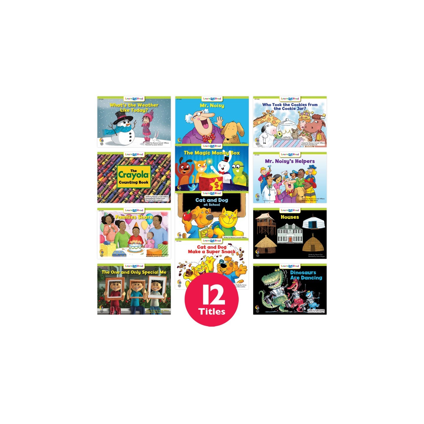 Creative Teaching Press® Learn to Read Variety Pack 10, Level E, 12 Titles
