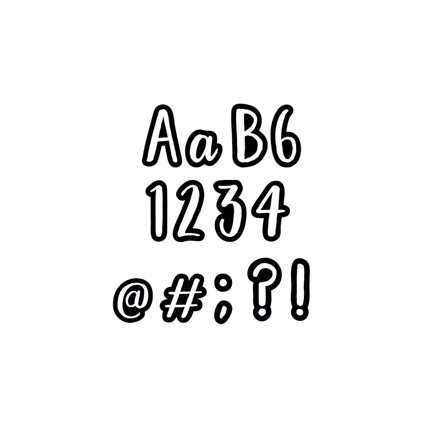 Creative Teaching Press® Bold & Bright Classroom Café 4" Designer Letters