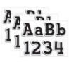 Creative Teaching Press® Fancy Black 4" Designer Letters, 210 Per Pack, 3 Packs