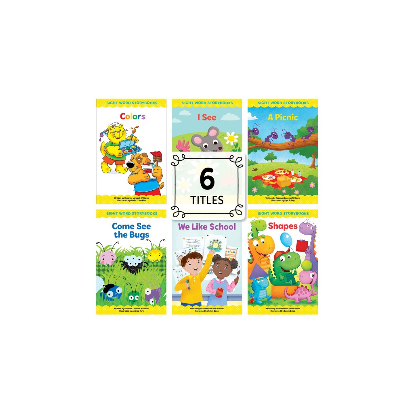 Creative Teaching Press® Sight Word Storybooks Set 1, 6 Books