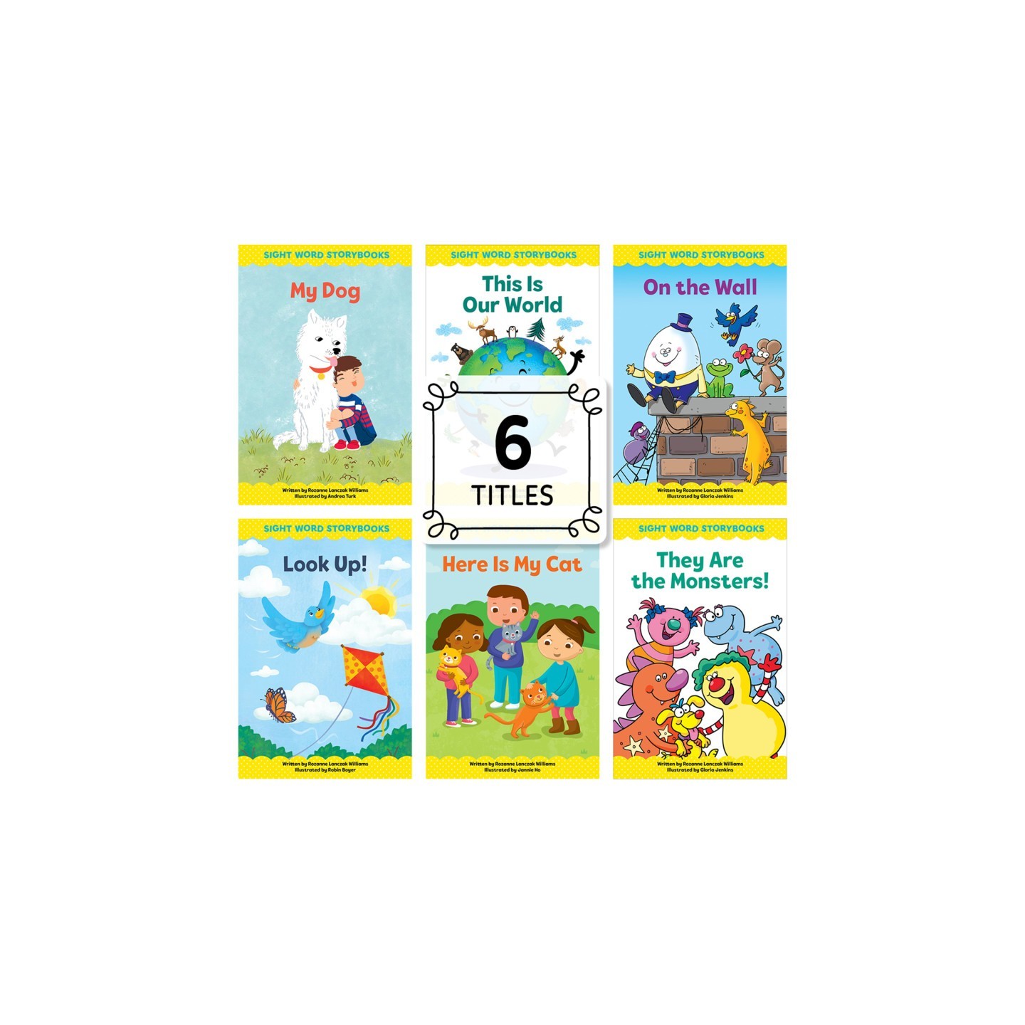 Creative Teaching Press® Sight Word Storybooks Set 2, 6 Books