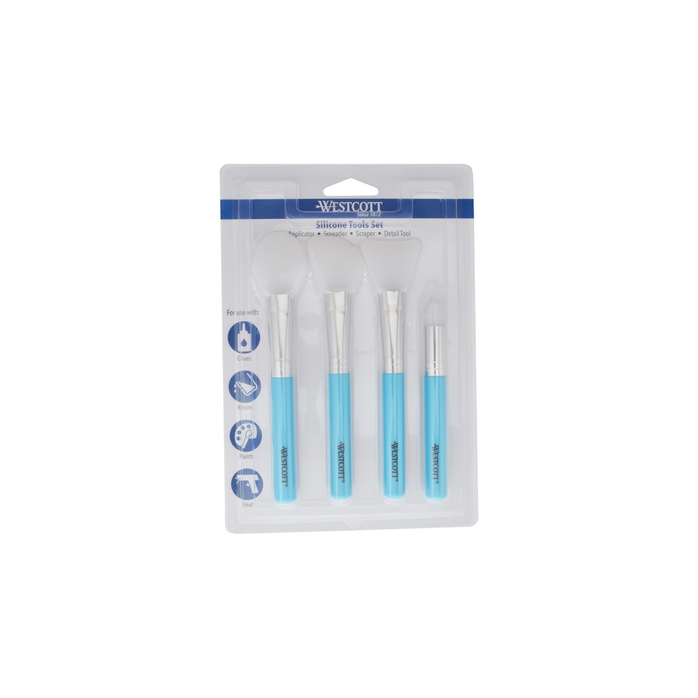Westcott® 4-Piece Silicone Tools Set