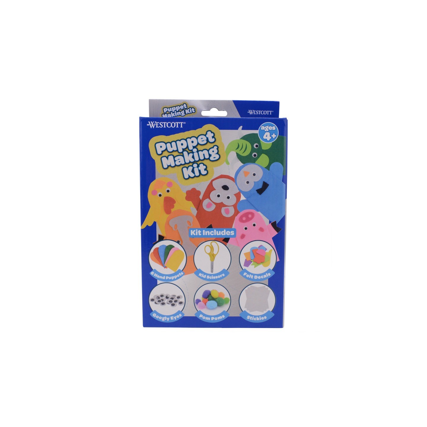 Westcott® Kids Craft Puppet Set
