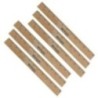 Westcott® Wood Ruler, Metric and 1/16 in Scale With Single Metal Edge, 12 in Long, Set of 6