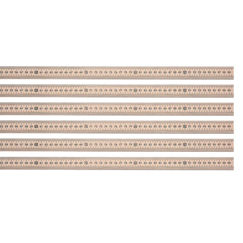 Westcott® Meterstick, 39-1/2", Pack of 6