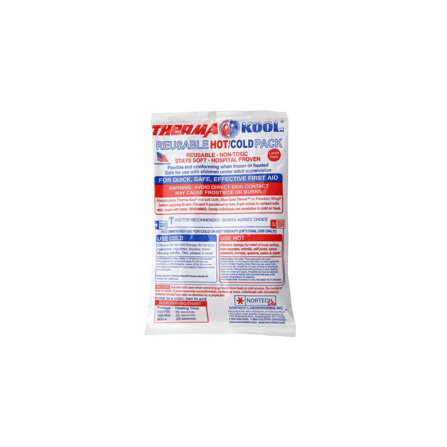 First Aid Only® Reusable Hot/Cold Pack, 4" x 6", Pack of 12