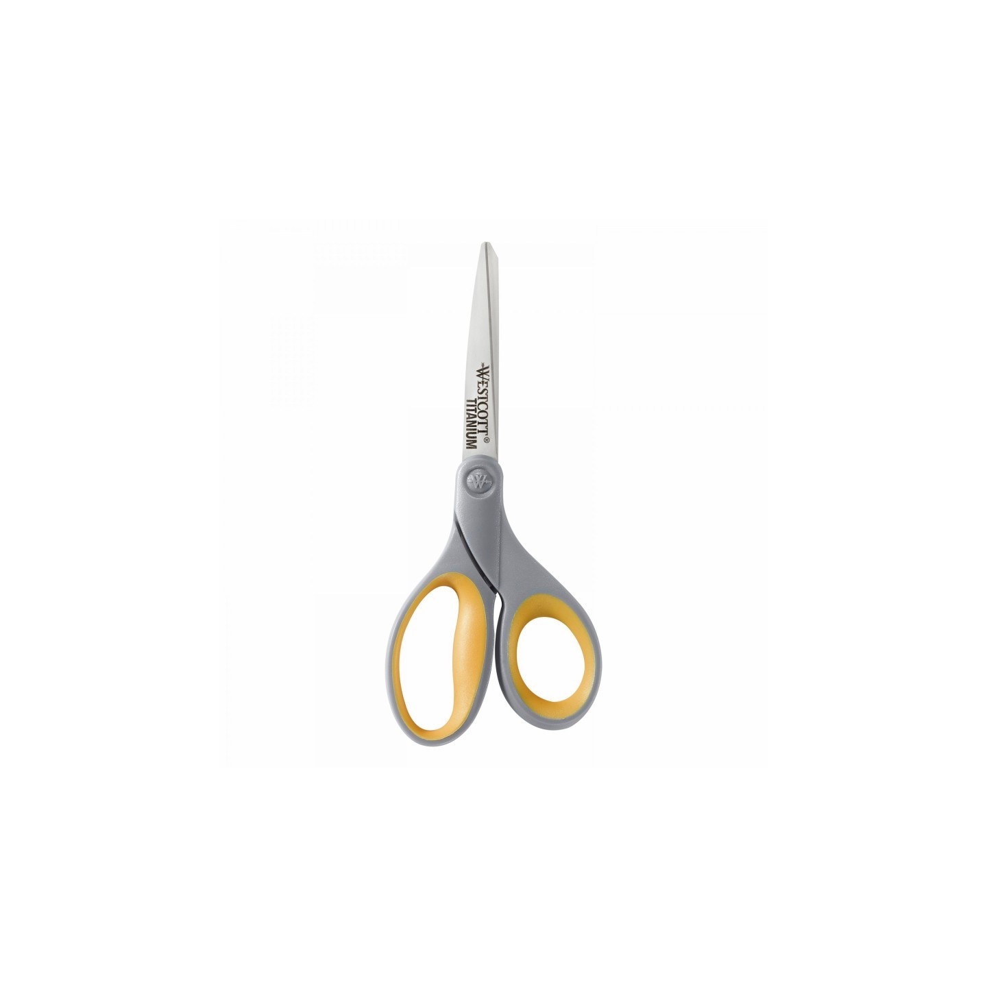 Westcott® Soft Handle Titanium Bonded Scissors, 8" Straight