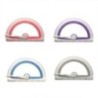 Westcott® Soft Touch School Protractor With Antimicrobial Product Protection, Plastic, 6 in Ruler Edge, Assorted Colors