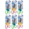 Westcott® 5" Anti-Microbial Kids Scissors, Blunt, Assorted Colors, Pack of 6