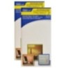 Westcott® LetterCraft Removable Vinyl Lettering, 2-Inch, Parchment, White, 98 Per Pack, 2 Packs