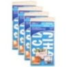 Westcott® LetterCraft Reusable Plastic Stencils, Full Alphabet & Numbers, Marker Font, 2-Inch, 6 Per Pack, 4 Packs