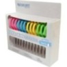 Westcott® Soft Handle 5" Kids Scissors Classpack with Storage Rack, Blunt, Pack of 12