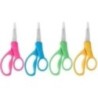 Westcott® 5" Hard Handle Kids Scissors, Pointed, Assorted Colors, Pack of 30